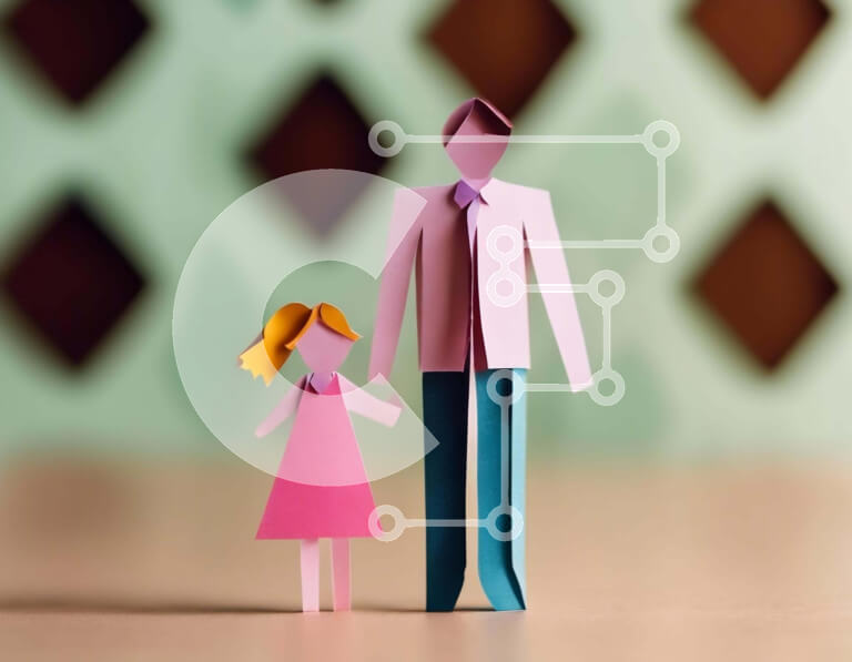 Intra Συλλεκτικό Ξύλινο Παζλ Plywood  4mm - Ζευγάρι χάρτινες κούκλες κρατώντας τα χέρια με επίσημη ενδυμασία Σε Ξύλινο Κουτί - Διαστάσεις: 10x10 cm – 25 κομμάτια