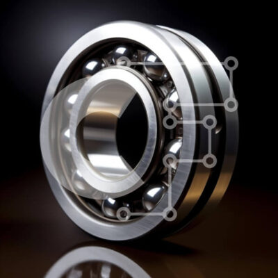 Intra Συλλεκτικό Ξύλινο Παζλ Plywood 4mm - Ρουλεμάν από ανοξείδωτο χάλυβα σε βιομηχανικές και αυτοκινητοβιομηχανίες εφαρμογές Σε Ξύλινο Κουτί - Διαστάσεις Puzzle: 10x10 cm – 25 κομμάτια - Image 1