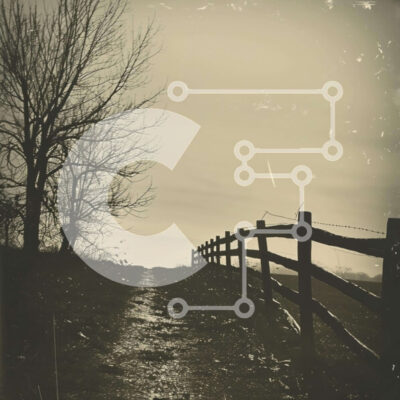 Intra Συλλεκτικό Ξύλινο Παζλ Plywood  4mm - Ήσυχη σκηνή της φύσης με ξύλινο φράχτη και πουλιά Σε Ξύλινο Κουτί - Διαστάσεις: 10x10 cm – 25 κομμάτια - Image 1