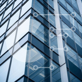 Intra Συλλεκτικό Ξύλινο Παζλ Plywood  4mm - Μοντέρνο κτήριο με γυάλινους τοίχους σε αστικό περιβάλλον Σε Ξύλινο Κουτί - Διαστάσεις Puzzle: 10x10 cm – 25 κομμάτια - Image 1