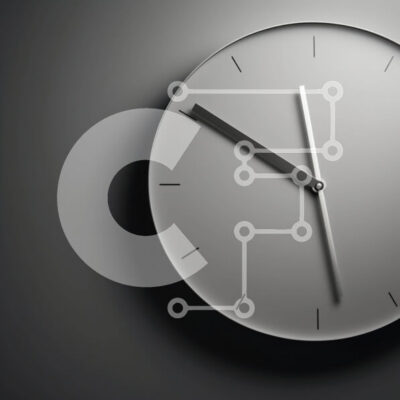 Intra Συλλεκτικό Ξύλινο Παζλ Plywood  4mm - Γκρι ρολόι τοίχου Σε Ξύλινο Κουτί - Διαστάσεις: 10x10 cm – 25 κομμάτια - Image 1