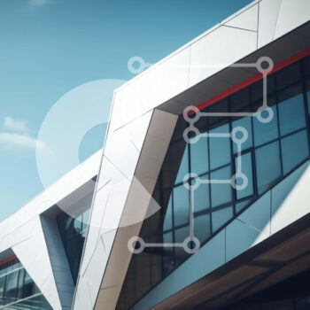 Intra Συλλεκτικό Ξύλινο Παζλ Plywood  4mm - Μοντέρνο κτίριο με εξωτερικό γυαλί και μέταλλο Σε Ξύλινο Κουτί - Διαστάσεις Puzzle: 10x10 cm – 25 κομμάτια - Image 1