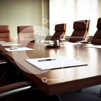 Intra Συλλεκτικό Ξύλινο Παζλ Plywood  4mm - Ρύθμιση επαγγελματικής αίθουσας συνεδριάσεων Σε Ξύλινο Κουτί - Διαστάσεις Puzzle: 10x10 cm – 25 κομμάτια - Image 1