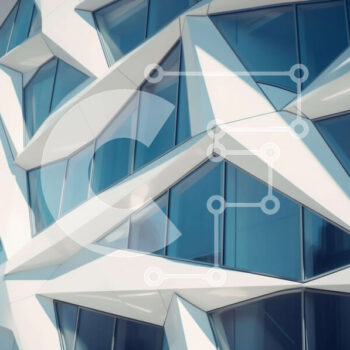 Intra Συλλεκτικό Ξύλινο Παζλ Plywood  4mm - Μοντέρνο κτίριο με γεωμετρικά σχήματα και γλυπτική Σε Ξύλινο Κουτί - Διαστάσεις Puzzle: 10x10 cm – 25 κομμάτια - Image 1