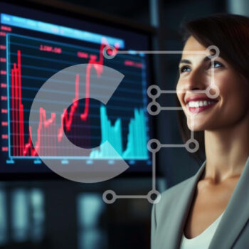 Intra Συλλεκτικό Ξύλινο Παζλ Plywood  4mm - Επιχειρηματίας που αναλύει γραφήματα με επαγγελματίες Σε Ξύλινο Κουτί - Διαστάσεις Puzzle: 10x10 cm – 25 κομμάτια - Image 1