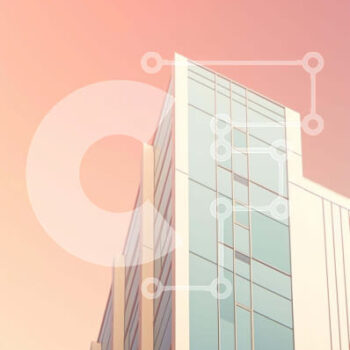 Intra Συλλεκτικό Ξύλινο Παζλ Plywood  4mm - Μοντέρνο κτήριο με γυάλινους τοίχους με εικονογράφηση πύργου ρολογιού Σε Ξύλινο Κουτί - Διαστάσεις Puzzle: 10x10 cm – 25 κομμάτια - Image 1