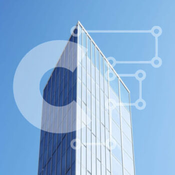 Intra Συλλεκτικό Ξύλινο Παζλ Plywood  4mm - Γυάλινο κτίριο με αεροπλάνο στον καθαρό ουρανό Σε Ξύλινο Κουτί - Διαστάσεις Puzzle: 10x10 cm – 25 κομμάτια - Image 1