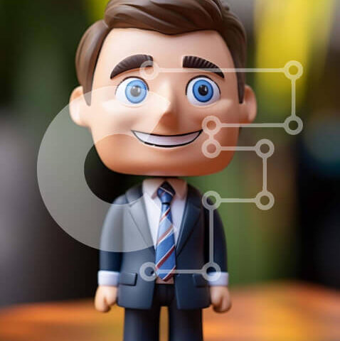 Intra Συλλεκτικό Ξύλινο Παζλ Plywood  4mm - Παιχνίδι Ειδώλιο Επαγγελματία με φυτά Σε Ξύλινο Κουτί - Διαστάσεις Puzzle: 10x10 cm – 25 κομμάτια - Image 1