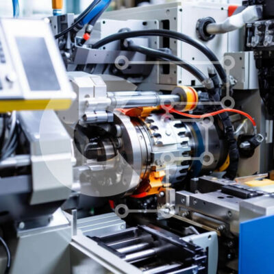 Intra Συλλεκτικό Ξύλινο Παζλ Plywood 4mm - Διαδικασία Κατασκευής Μηχανών Σε Ξύλινο Κουτί - Διαστάσεις Puzzle: 10x10 cm – 25 κομμάτια - Image 1