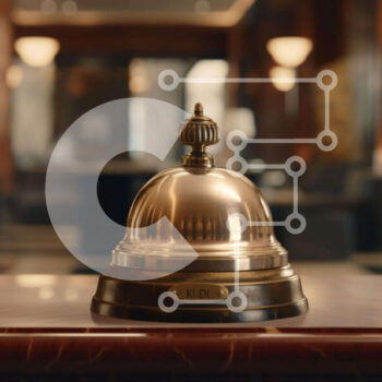 Intra Συλλεκτικό Ξύλινο Παζλ Plywood  4mm - Ξενοδοχείο Bell στο Λόμπι Σε Ξύλινο Κουτί - Διαστάσεις Puzzle: 10x10 cm – 25 κομμάτια - Image 1