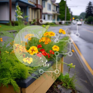 Intra Συλλεκτικό Ξύλινο Παζλ Plywood  4mm - Yellow Flower Box από την πολυσύχναστη διασταύρωση Σε Ξύλινο Κουτί - Διαστάσεις: 10x10 cm – 25 κομμάτια