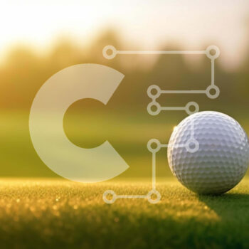 Intra Συλλεκτικό Ξύλινο Παζλ Plywood  4mm - Λευκή μπάλα του γκολφ στο γρασίδι Σε Ξύλινο Κουτί - Διαστάσεις Puzzle: 10x10 cm – 25 κομμάτια - Image 1