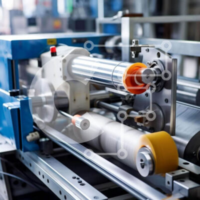 Intra Συλλεκτικό Ξύλινο Παζλ Plywood 4mm - Ρολά παραγωγής βιομηχανικών μηχανών Σε Ξύλινο Κουτί - Διαστάσεις Puzzle: 10x10 cm – 25 κομμάτια - Image 1