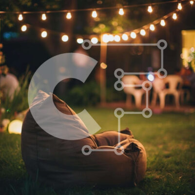 Intra Συλλεκτικό Ξύλινο Παζλ Plywood 4mm - Άνετη εξωτερική ρύθμιση με καρέκλα Bean Bag Σε Ξύλινο Κουτί - Διαστάσεις Puzzle: 10x10 cm – 25 κομμάτια - Image 1