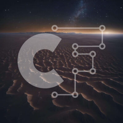 Intra Συλλεκτικό Ξύλινο Παζλ Plywood  4mm - Τοπίο της ερήμου τη νύχτα με τον Γαλαξία Σε Ξύλινο Κουτί - Διαστάσεις: 10x10 cm – 25 κομμάτια - Image 1