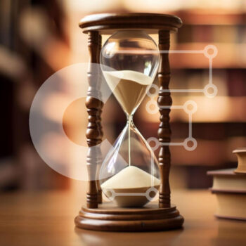 Intra Συλλεκτικό Ξύλινο Παζλ Plywood  4mm - Κλεψύδρα στα βιβλία Σε Ξύλινο Κουτί - Διαστάσεις Puzzle: 10x10 cm – 25 κομμάτια - Image 1