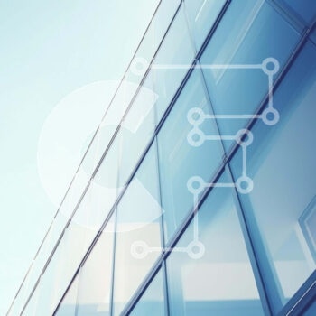 Intra Συλλεκτικό Ξύλινο Παζλ Plywood  4mm - Μπλε κτήριο με γυάλινα παράθυρα Σε Ξύλινο Κουτί - Διαστάσεις Puzzle: 10x10 cm – 25 κομμάτια - Image 1