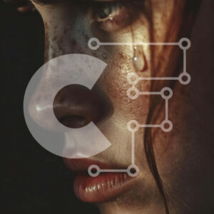 Intra Συλλεκτικό Ξύλινο Παζλ Plywood  4mm - Γυναίκα με καστανοκόκκινα μαλλιά που κλαίει Σε Ξύλινο Κουτί - Διαστάσεις Puzzle: 10x10 cm – 25 κομμάτια