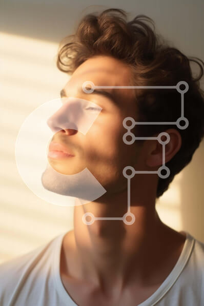 Intra Συλλεκτικό Ξύλινο Παζλ Plywood  4mm - Άτομο που στέκεται μπροστά από το ανοιχτό παράθυρο Σε Ξύλινο Κουτί - Διαστάσεις Puzzle: 10x10 cm – 25 κομμάτια