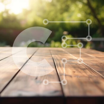 Intra Συλλεκτικό Ξύλινο Παζλ Plywood  4mm - Ξύλινο τραπέζι σε εξωτερικό χώρο Σε Ξύλινο Κουτί - Διαστάσεις Puzzle: 10x10 cm – 25 κομμάτια - Image 1