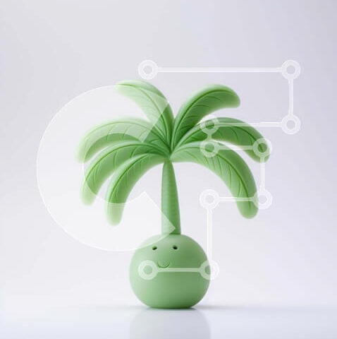 Intra Συλλεκτικό Ξύλινο Παζλ Plywood 4mm - Πράσινο παιχνίδι Φοίνικας Σε Ξύλινο Κουτί - Διαστάσεις: 10x10 cm – 25 κομμάτια - Image 1