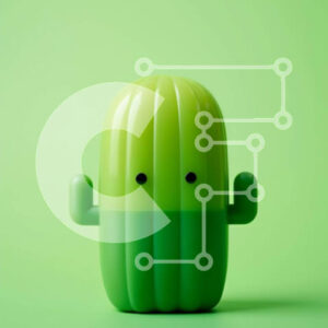 Intra Συλλεκτικό Ξύλινο Παζλ Plywood  4mm - Πράσινο παιχνίδι Κάκτος Σε Ξύλινο Κουτί - Διαστάσεις: 10x10 cm – 25 κομμάτια