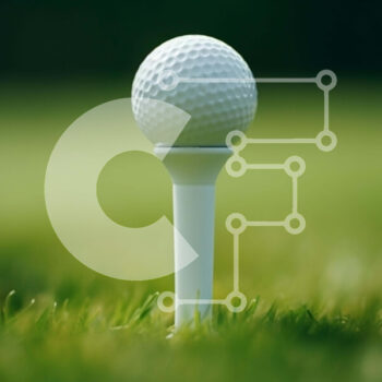 Intra Συλλεκτικό Ξύλινο Παζλ Plywood  4mm - Λευκή μπάλα του γκολφ στο μπλουζάκι Σε Ξύλινο Κουτί - Διαστάσεις Puzzle: 10x10 cm – 25 κομμάτια - Image 1