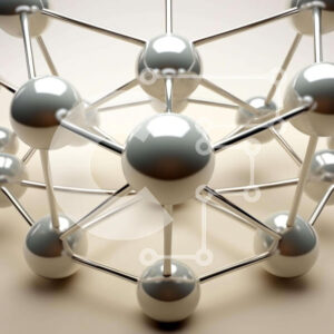 Intra Συλλεκτικό Ξύλινο Παζλ Plywood  4mm - τρισδιάστατο μοντέλο αντικειμένου με ασημένιες μπάλες Σε Ξύλινο Κουτί - Διαστάσεις: 10x10 cm – 25 κομμάτια