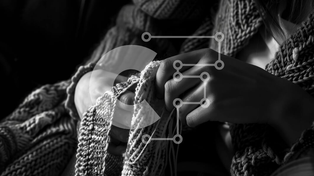 Intra Συλλεκτικό Ξύλινο Παζλ Plywood  4mm - Πρόσωπο που πλέκει στον καναπέ Σε Ξύλινο Κουτί - Διαστάσεις Puzzle: 10x10 cm – 25 κομμάτια