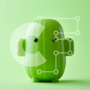 Intra Συλλεκτικό Ξύλινο Παζλ Plywood  4mm - Πράσινο παιχνίδι Κάκτος Σε Ξύλινο Κουτί - Διαστάσεις: 10x10 cm – 25 κομμάτια