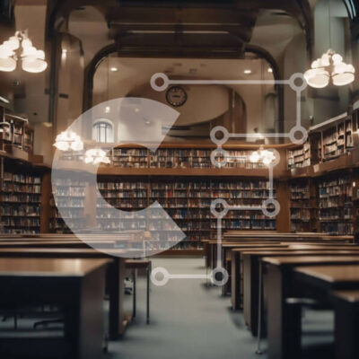 Intra Συλλεκτικό Ξύλινο Παζλ Plywood  4mm - Άδεια βιβλιοθήκη με σειρές από ράφια και χώρο ανάγνωσης Σε Ξύλινο Κουτί - Διαστάσεις Puzzle: 10x10 cm – 25 κομμάτια - Image 1