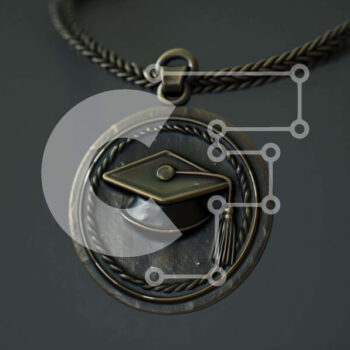 Intra Συλλεκτικό Ξύλινο Παζλ Plywood  4mm - Κρεμαστό καπέλο αποφοίτησης Σε Ξύλινο Κουτί - Διαστάσεις Puzzle: 10x10 cm – 25 κομμάτια - Image 1