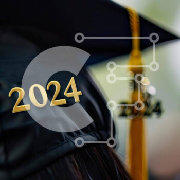 Intra Συλλεκτικό Ξύλινο Παζλ Plywood  4mm - Καπέλο αποφοίτησης 2024 με χρυσά αστέρια Σε Ξύλινο Κουτί - Διαστάσεις Puzzle: 10x10 cm – 25 κομμάτια - Image 1