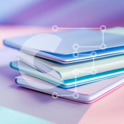 Intra Συλλεκτικό Ξύλινο Παζλ Plywood  4mm - Πολύχρωμα σημειωματάρια στοίβα με κύπελλο Σε Ξύλινο Κουτί - Διαστάσεις: 10x10 cm – 25 κομμάτια - Image 1