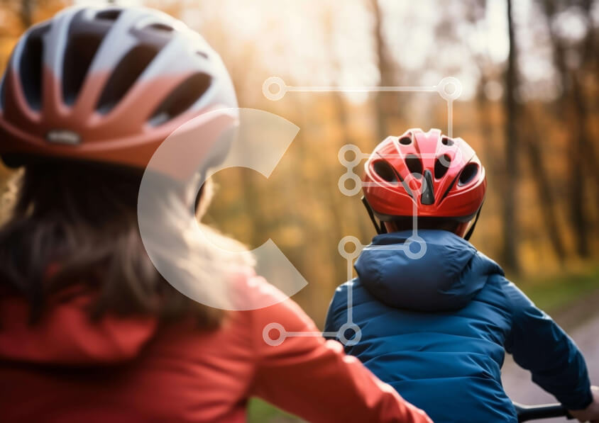 Intra Συλλεκτικό Ξύλινο Παζλ Plywood  4mm - Ποδήλατα για Παιδιά και Ενήλικες Σε Ξύλινο Κουτί - Διαστάσεις Puzzle: 10x10 cm – 25 κομμάτια