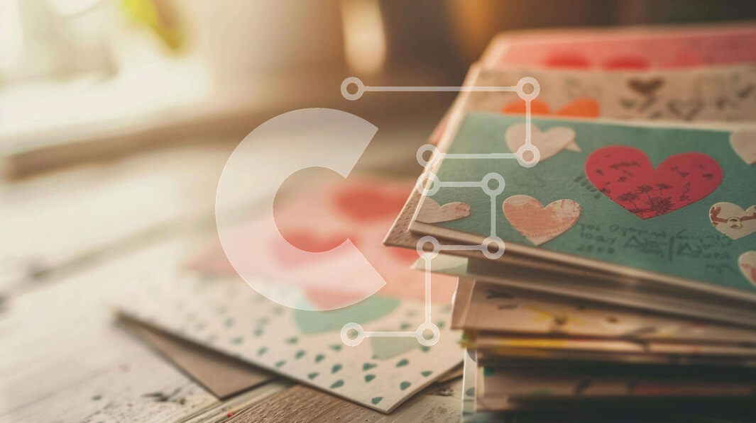 Intra Συλλεκτικό Ξύλινο Παζλ Plywood  4mm - Κάρτες με θέμα την καρδιά για έκφραση αγάπης και στοργής Σε Ξύλινο Κουτί - Διαστάσεις Puzzle: 10x10 cm – 25 κομμάτια