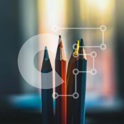 Intra Συλλεκτικό Ξύλινο Παζλ Plywood  4mm - Πολύχρωμα μολύβια Σε Ξύλινο Κουτί - Διαστάσεις: 10x10 cm – 25 κομμάτια - Image 1