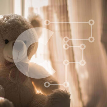 Intra Συλλεκτικό Ξύλινο Παζλ Plywood  4mm - Teddy Bear by Window Sill Σε Ξύλινο Κουτί - Διαστάσεις: 10x10 cm – 25 κομμάτια - Image 1