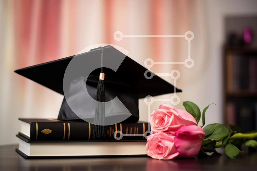 Intra Συλλεκτικό Ξύλινο Παζλ Plywood  4mm - Εικόνα αποφοίτησης Σε Ξύλινο Κουτί - Διαστάσεις Puzzle: 10x10 cm – 25 κομμάτια