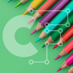 Intra Συλλεκτικό Ξύλινο Παζλ Plywood  4mm - Πολύχρωμα μολύβια σε συμμετρικές σειρές Σε Ξύλινο Κουτί - Διαστάσεις: 10x10 cm – 25 κομμάτια