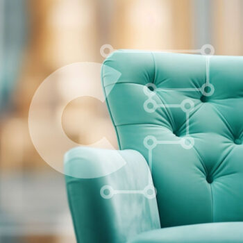 Intra Συλλεκτικό Ξύλινο Παζλ Plywood  4mm - Πράσινη πολυθρόνα με φουντωτή πλάτη και μπράτσα Σε Ξύλινο Κουτί - Διαστάσεις Puzzle: 10x10 cm – 25 κομμάτια - Image 1