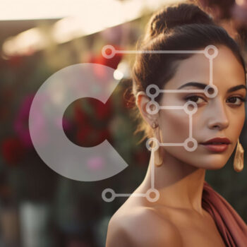 Intra Συλλεκτικό Ξύλινο Παζλ Plywood  4mm - Όμορφη γυναίκα με ένα κομψό φόρεμα Σε Ξύλινο Κουτί - Διαστάσεις Puzzle: 10x10 cm – 25 κομμάτια - Image 1