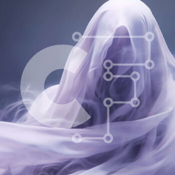 Intra Συλλεκτικό Ξύλινο Παζλ Plywood  4mm - Ethereal Ghostly Figure Σε Ξύλινο Κουτί - Διαστάσεις Puzzle: 10x10 cm – 25 κομμάτια - Image 1