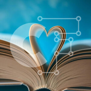 Intra Συλλεκτικό Ξύλινο Παζλ Plywood  4mm - Ανοιχτό βιβλίο με εγκοπή χαρτιού σε σχήμα καρδιάς Σε Ξύλινο Κουτί - Διαστάσεις Puzzle: 10x10 cm – 25 κομμάτια