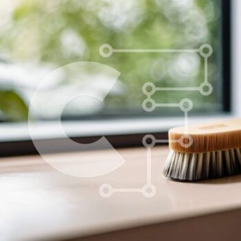 Intra Συλλεκτικό Ξύλινο Παζλ Plywood  4mm - Ξύλινη βούρτσα στο περβάζι παραθύρου Σε Ξύλινο Κουτί - Διαστάσεις Puzzle: 10x10 cm – 25 κομμάτια - Image 1