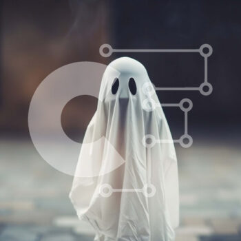 Intra Συλλεκτικό Ξύλινο Παζλ Plywood  4mm - Spirit of Halloween - Ghost on an Empty Street Σε Ξύλινο Κουτί - Διαστάσεις Puzzle: 10x10 cm – 25 κομμάτια - Image 1