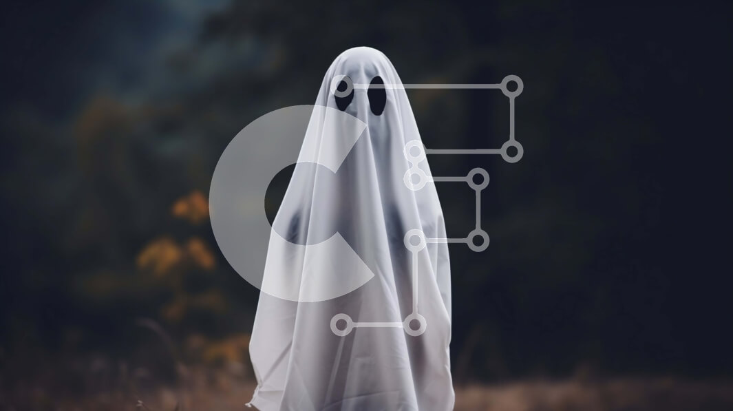 Intra Συλλεκτικό Ξύλινο Παζλ Plywood  4mm - Μυστηριώδες φάντασμα σε ανοιχτό πεδίο Σε Ξύλινο Κουτί - Διαστάσεις Puzzle: 10x10 cm – 25 κομμάτια