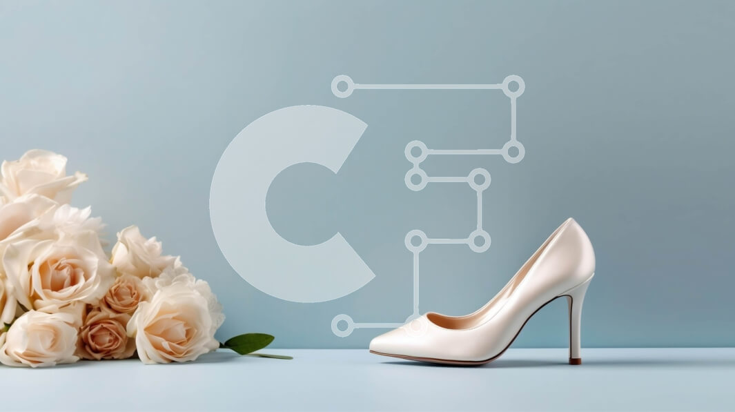 Intra Συλλεκτικό Ξύλινο Παζλ Plywood  4mm - Κομψά λευκά ψηλοτάκουνα και τριαντάφυλλα σε μπλε φόντο Σε Ξύλινο Κουτί - Διαστάσεις Puzzle: 10x10 cm – 25 κομμάτια