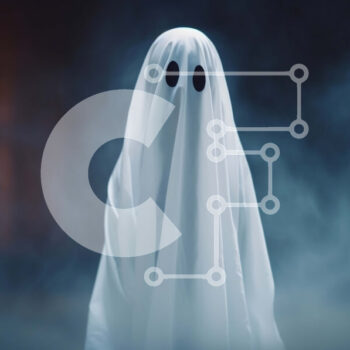 Intra Συλλεκτικό Ξύλινο Παζλ Plywood  4mm - Ανατριχιαστικό κοστούμι Ghost in Smoke and Fog Σε Ξύλινο Κουτί - Διαστάσεις Puzzle: 10x10 cm – 25 κομμάτια - Image 1