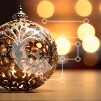 Intra Συλλεκτικό Ξύλινο Παζλ Plywood  4mm - Περίτεχνο μεταλλικό αυγό σε ξύλινο τραπέζι με κεριά Σε Ξύλινο Κουτί - Διαστάσεις Puzzle: 10x10 cm – 25 κομμάτια - Image 1